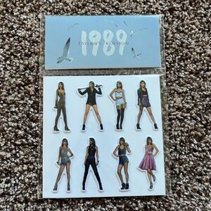 NEW Taylor Swift 1989 Eras Puffy Sticker Set